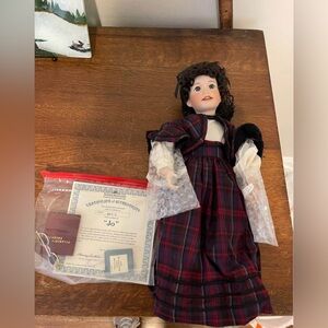 Ashton Drake Porcelain Doll
“Jo” from the Little Women Series